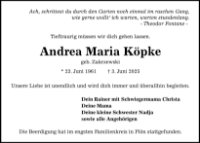 eine Anzeige