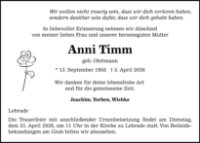 eine Anzeige