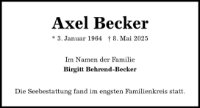 eine Anzeige
