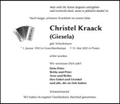 eine Anzeige