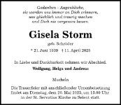 eine Anzeige