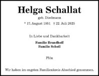 eine Anzeige