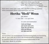 eine Anzeige