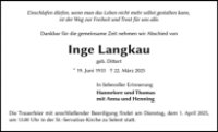 eine Anzeige