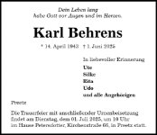 eine Anzeige