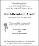 eine Anzeige