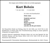 eine Anzeige
