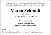 eine Anzeige